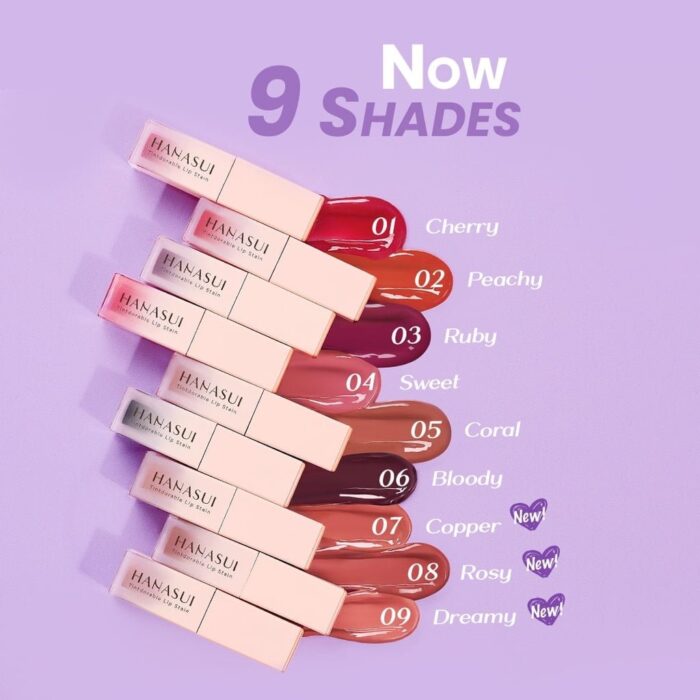 Hanasui Tintdorable Lip Stain - Gambar 3