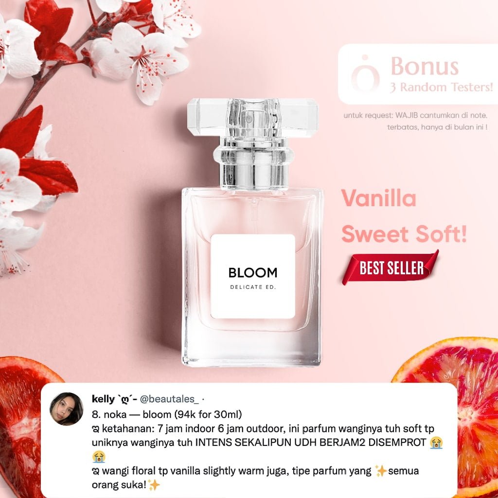 NOKA Perfume - BLOOM2 NOKA Perfume - BLOOM 30ml - Gambar 1