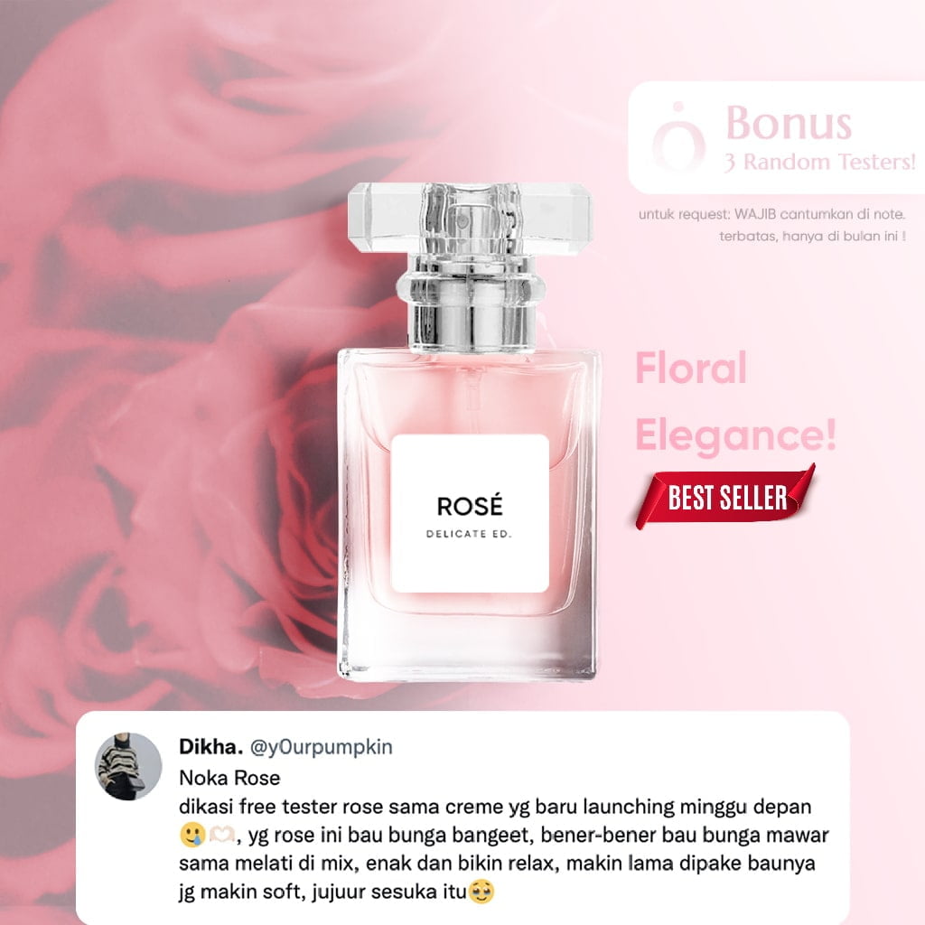 NOKA Perfume - ROSÉ1 NOKA Perfume - ROSÉ 30ml - Gambar 1