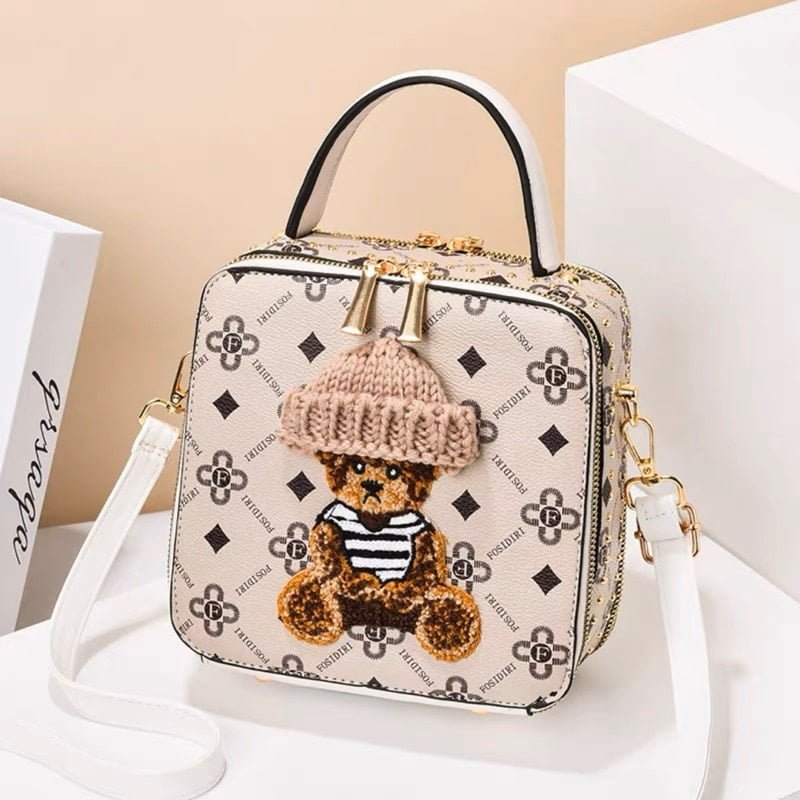 Tas Selempang Handbag Wanita Cembung White Tas Selempang Handbag Wanita Cembung - Gambar 6