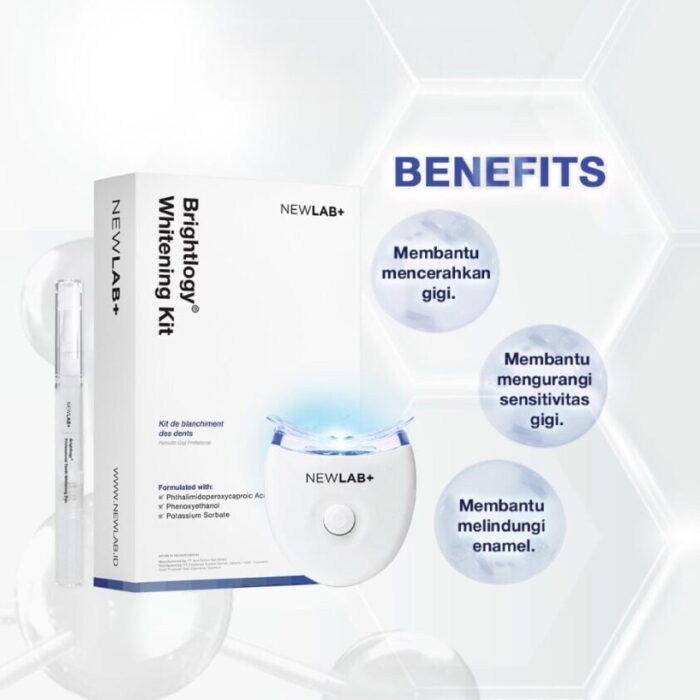 NEWLAB Pro Teeth Whitening Kit | Alat Pemutih Gigi Permanen - Gambar 2