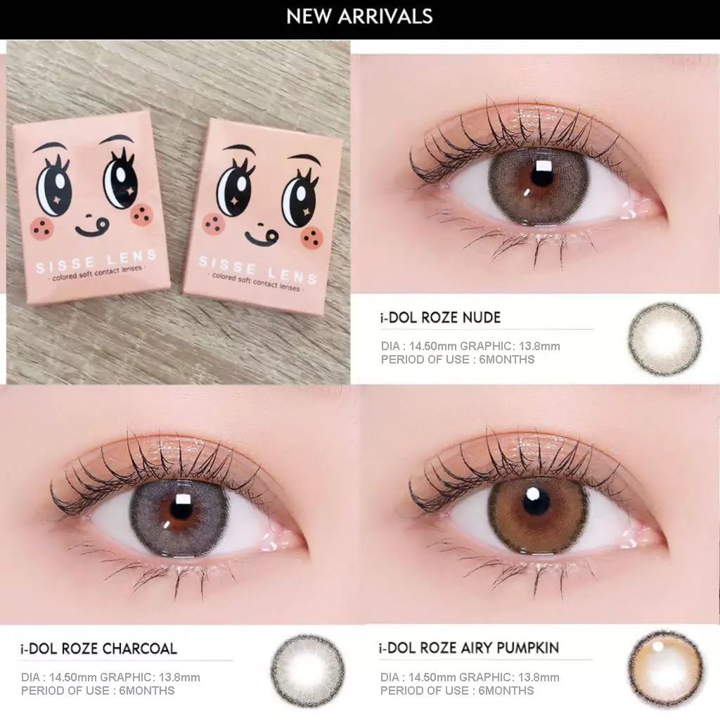 softlens-i-dol-roze-by-sisse-lens Softlens I-Dol Roze by Sisse Lens (Normal) - Gambar 1