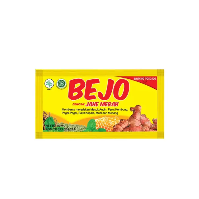 Bejo Jahe Merah Sachet 1 Pack - Gambar 2