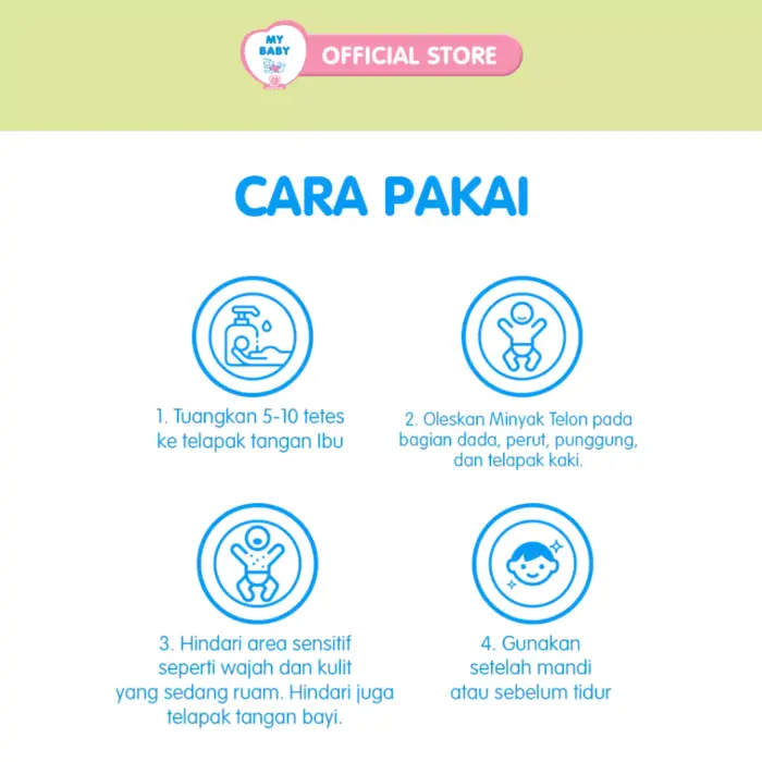 My Baby Minyak Telon Plus Anti Nyamuk 150ml - Gambar 8