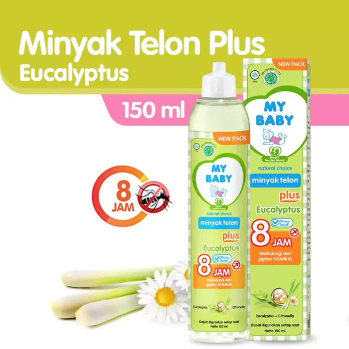 My Baby Minyak Telon Plus Anti Nyamuk 150ml - Gambar 2