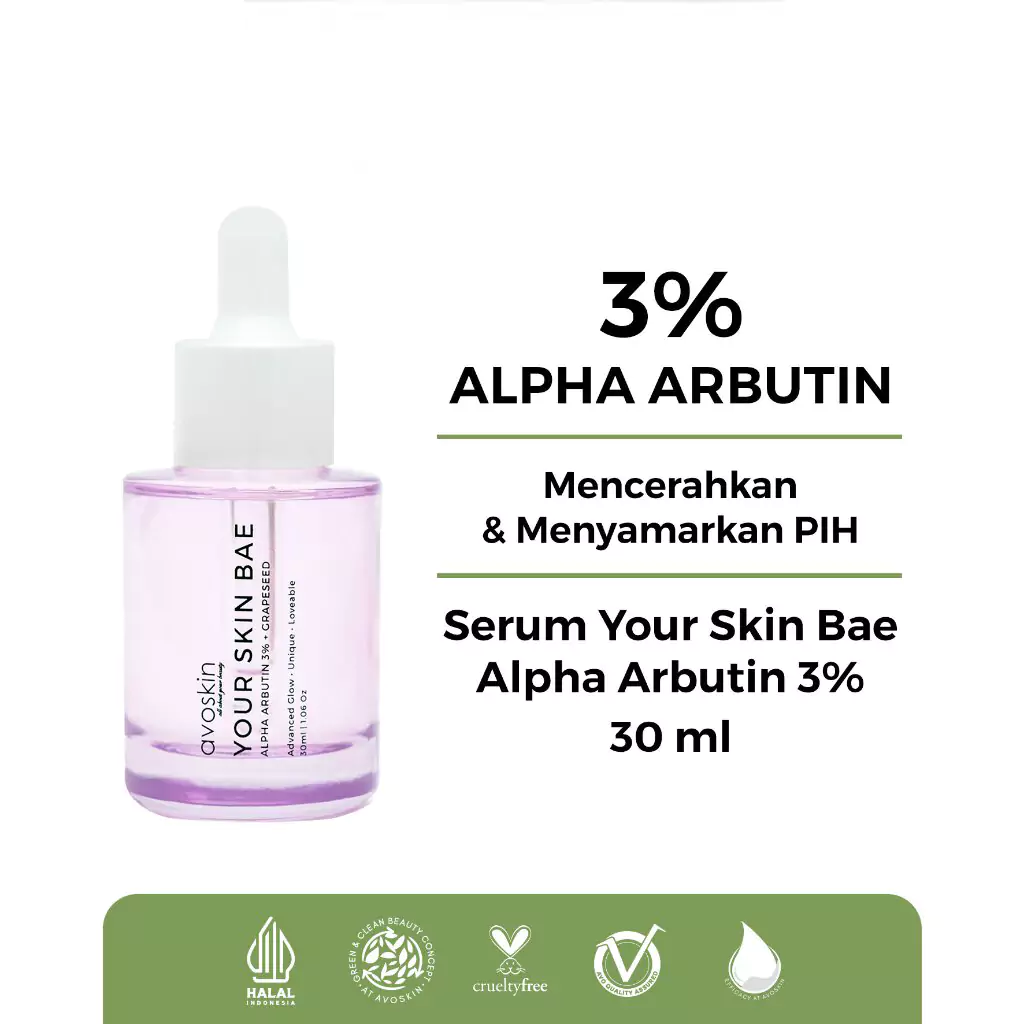 Avoskin Your Skin Bae Alpha Arbutin 30ml1 Avoskin Your Skin Bae Alpha Arbutin 30ml - Gambar 1
