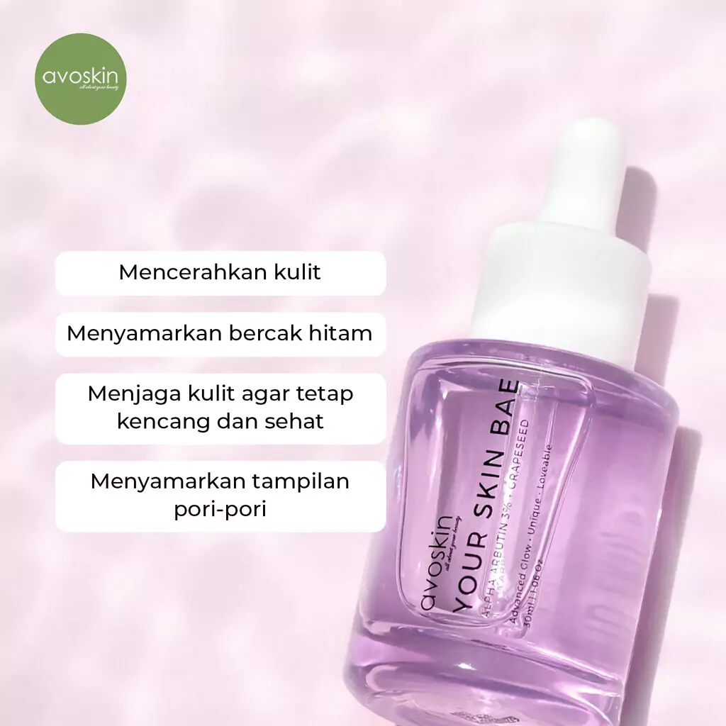 Avoskin Your Skin Bae Alpha Arbutin 30ml4 Avoskin Your Skin Bae Alpha Arbutin 30ml - Gambar 4