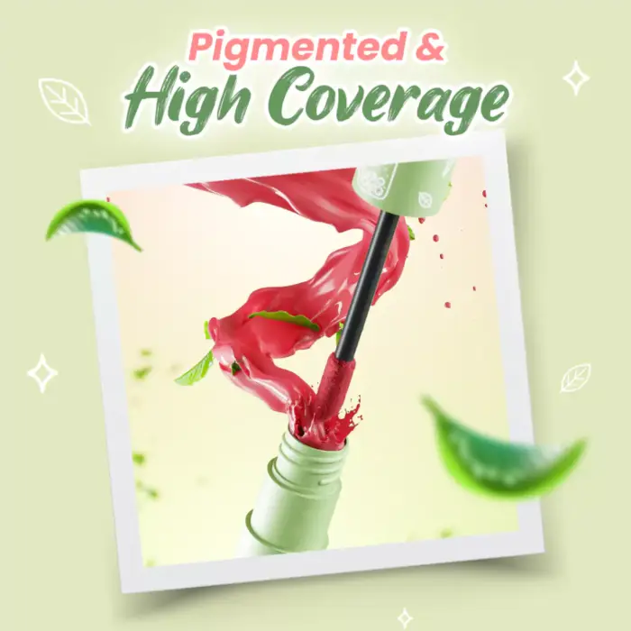 Hanasui Mattedorable Lip Cream Matcha Latte Edition - Gambar 4