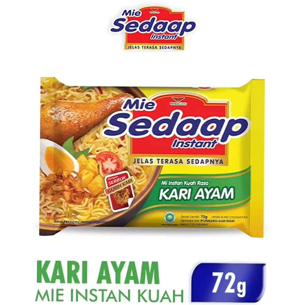 Mie Sedaap Kari Ayam Mie Sedaap Kari Ayam - Gambar 1