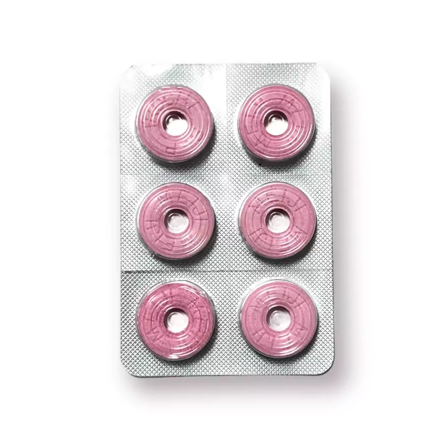 SP Troches Rasa Strawberry Strip 6 Tablet SP Troches Rasa Strawberry Strip 6 Tablet - Gambar 1