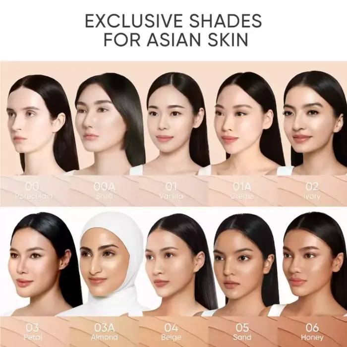 Skintific All Day Perfect Serum Foundation Full Coverage 25ml - Gambar 2