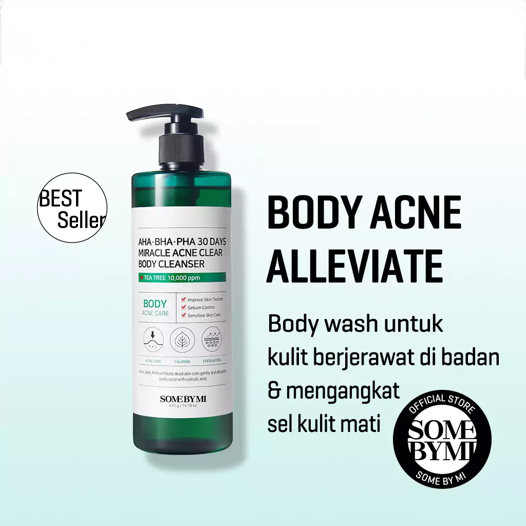 Some By Mi Aha Bha Pha Miracle Acne Clear Body Cleanser7 Some By Mi Aha Bha Pha Miracle Acne Clear Body Cleanser - Gambar 1