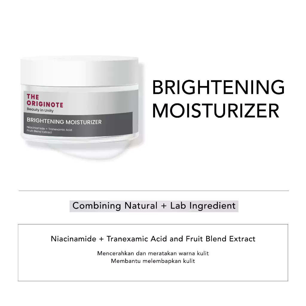 The Originote Brightening Moisturizer1 The Originote Brightening Moisturizer - Gambar 2