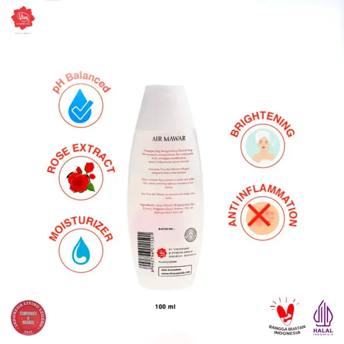 Viva Air Mawar 100ml - Gambar 3