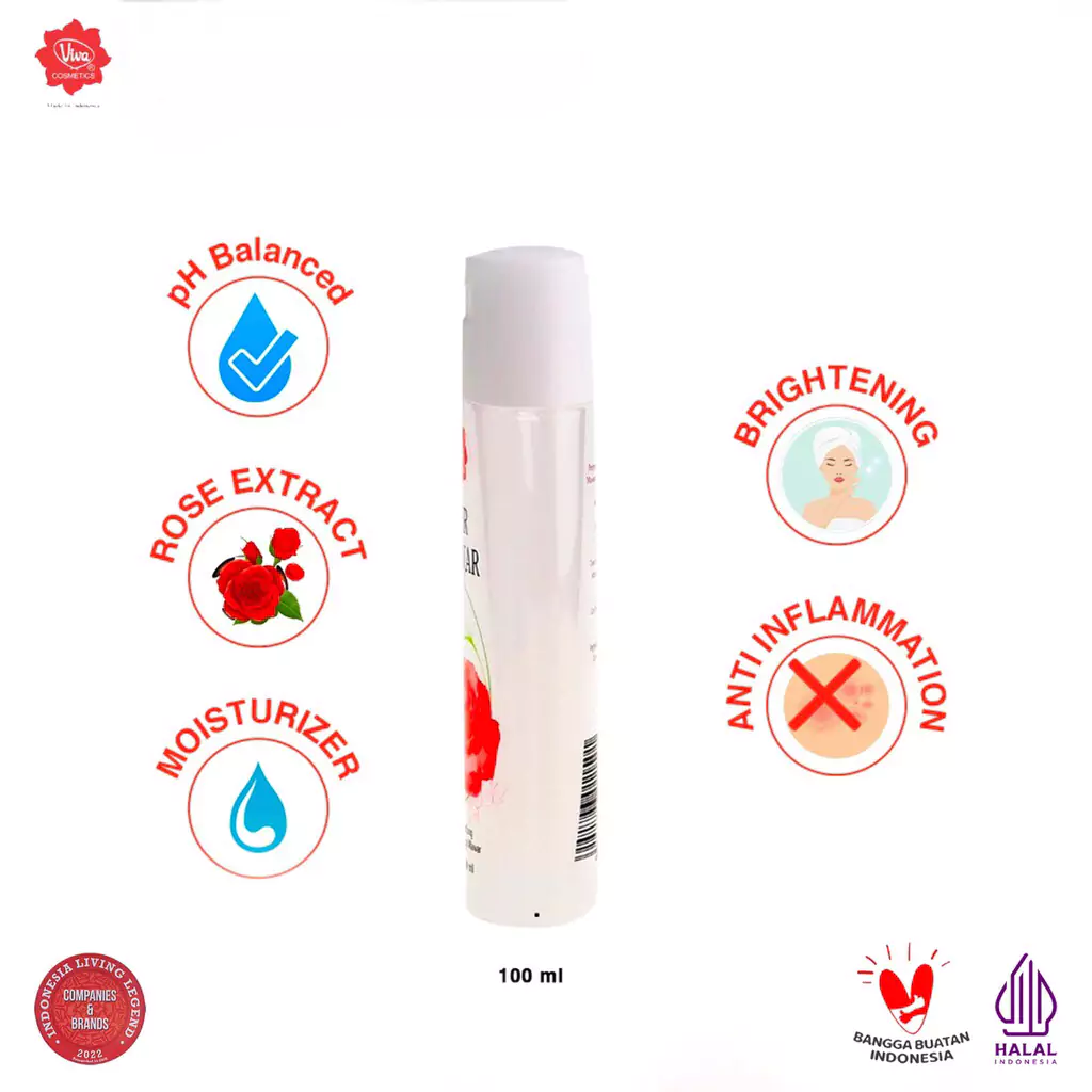 Viva Air Mawar 100ml3 Viva Air Mawar 100ml - Gambar 2
