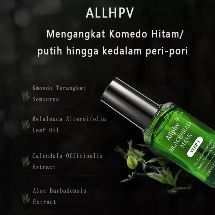 Allphv Blackhead Mask Pembersih Komedo Step 1 - Gambar 2