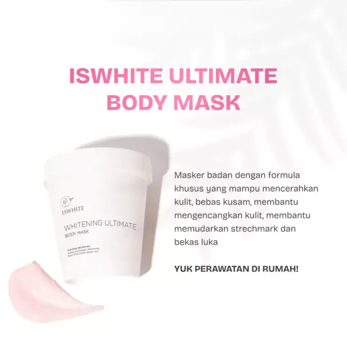 ISWHITE Whitening Ultimate Body Mask - Gambar 3
