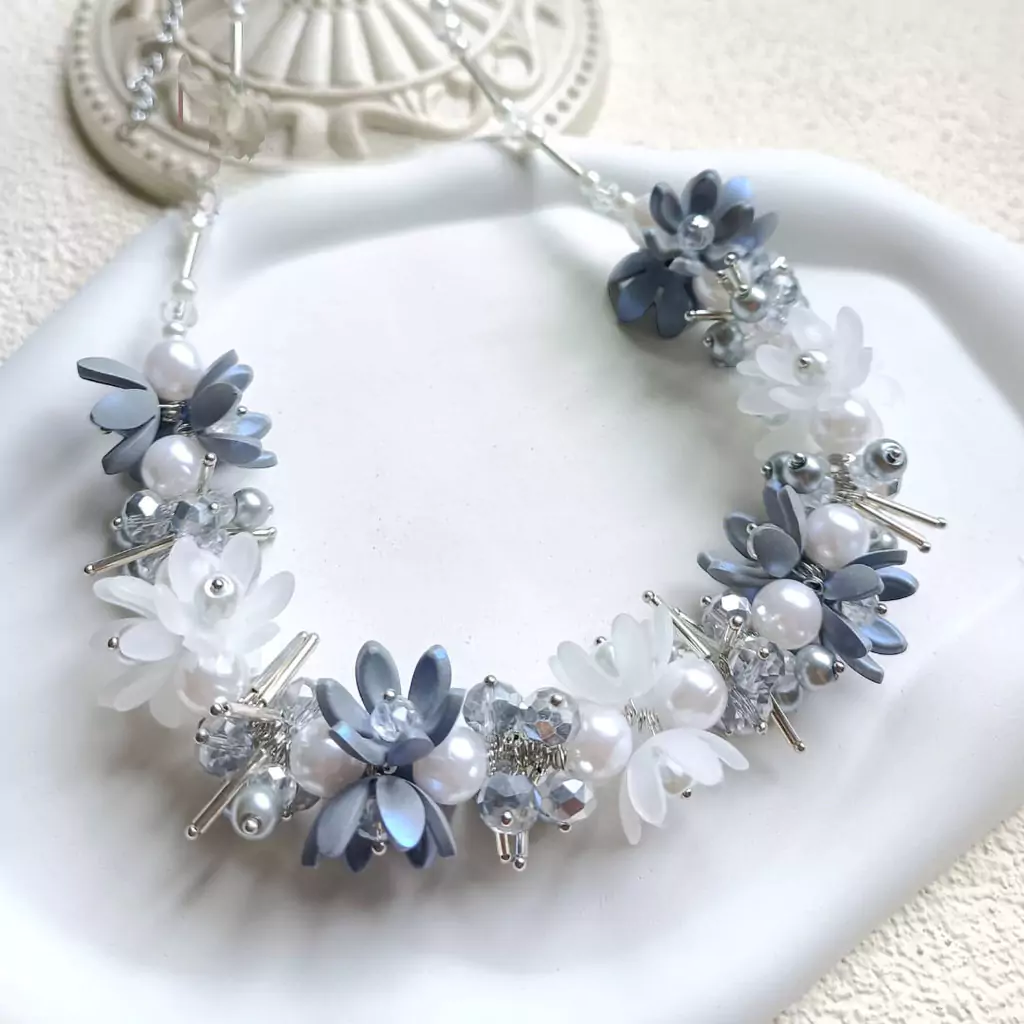 Kalung Daily Hijab Kelopak Bunga 2 Kalung Daily Hijab Kelopak Bunga - Gambar 3