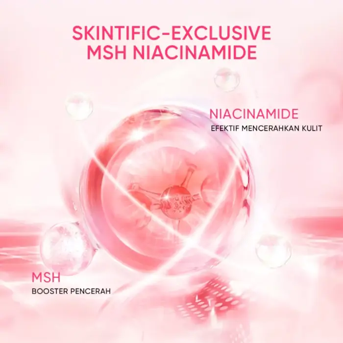 Skintific MSH Niacinamide Brightening Moisture Gel 80 gr - Gambar 4