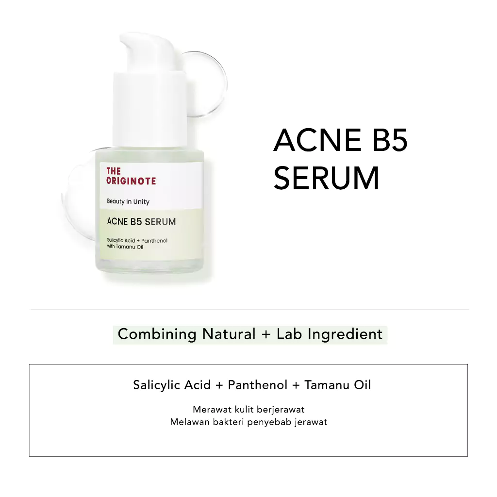 The Originote Acne B5 Serum1 The Originote Acne B5 Serum - Gambar 2
