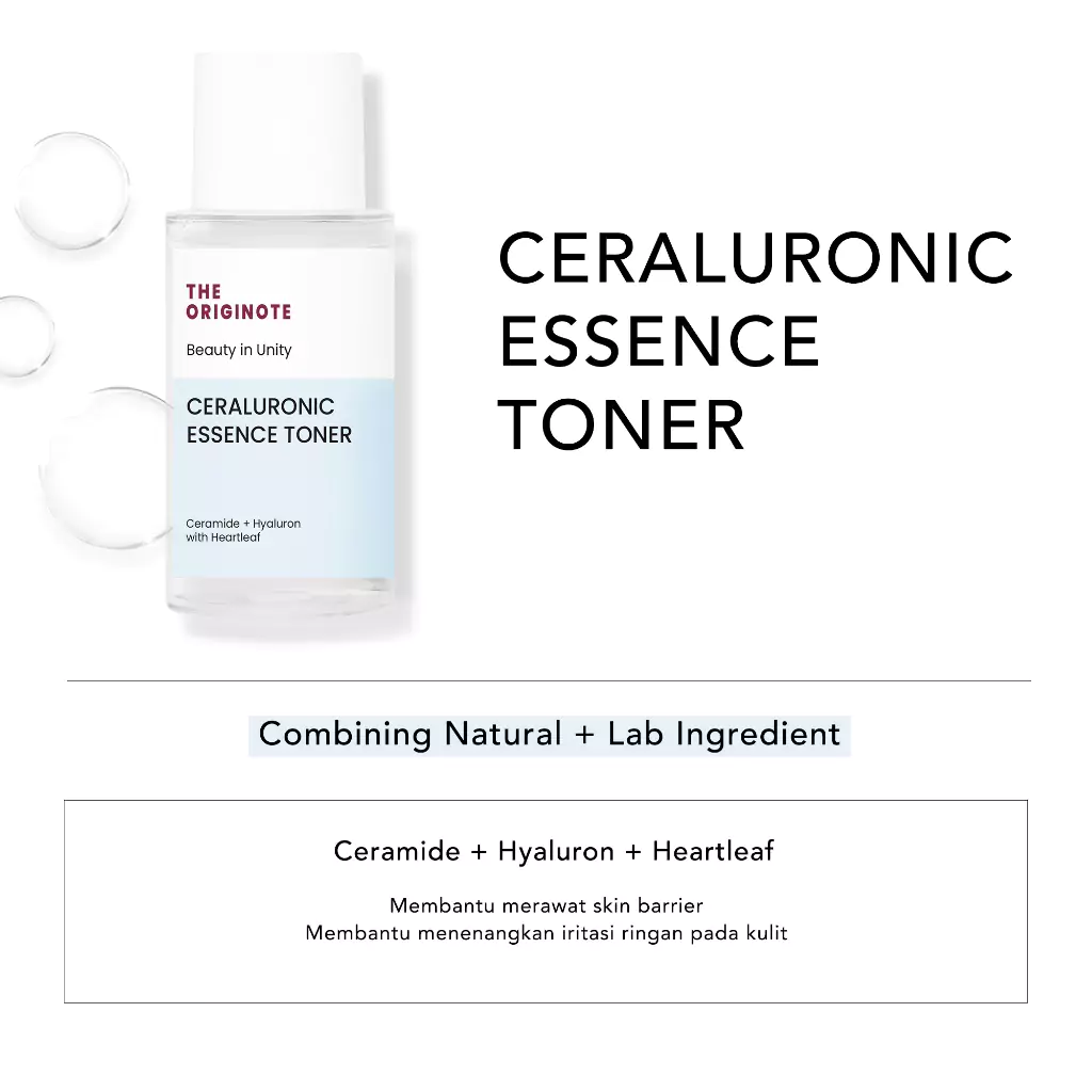 The Originote Ceraluronic Essence Toner1 The Originote Ceraluronic Essence Toner - Gambar 2