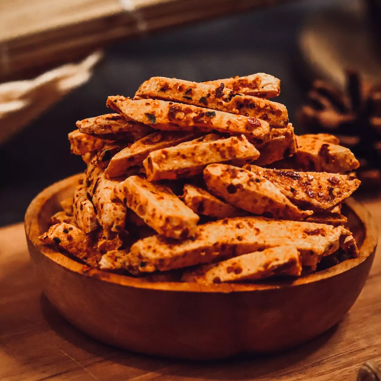 basreng new Basreng Pedas Daun Jeruk - Gambar 1