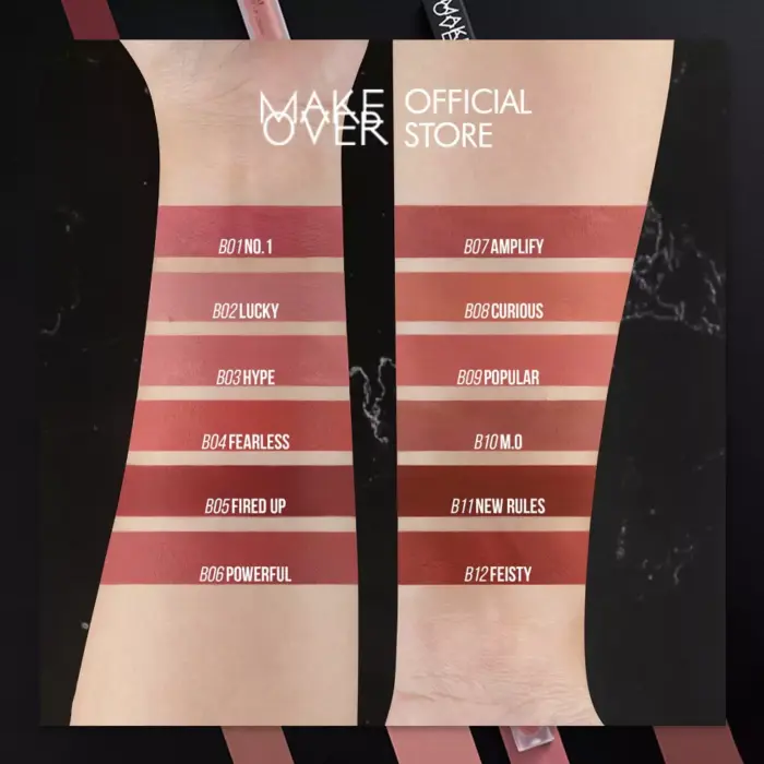 Make Over Powerstay Transferproof Matte Lip Cream - Gambar 3