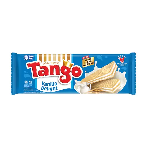 Tango Wafer Long Vanilla 110gr Tango Wafer Long Vanilla 110gr - Gambar 1