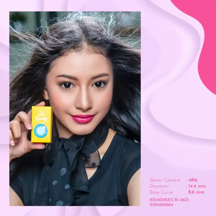 Softlens Living Color Lovely 1 Tone (Normal dan Minus) - Gambar 2