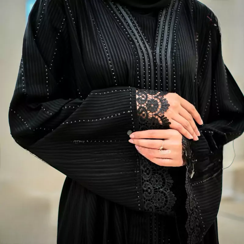 Abaya Turkey Renda2 Abaya Turkey Renda - Gambar 5