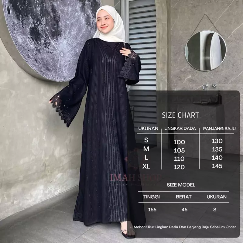Abaya Turkey Renda6 Abaya Turkey Renda - Gambar 7