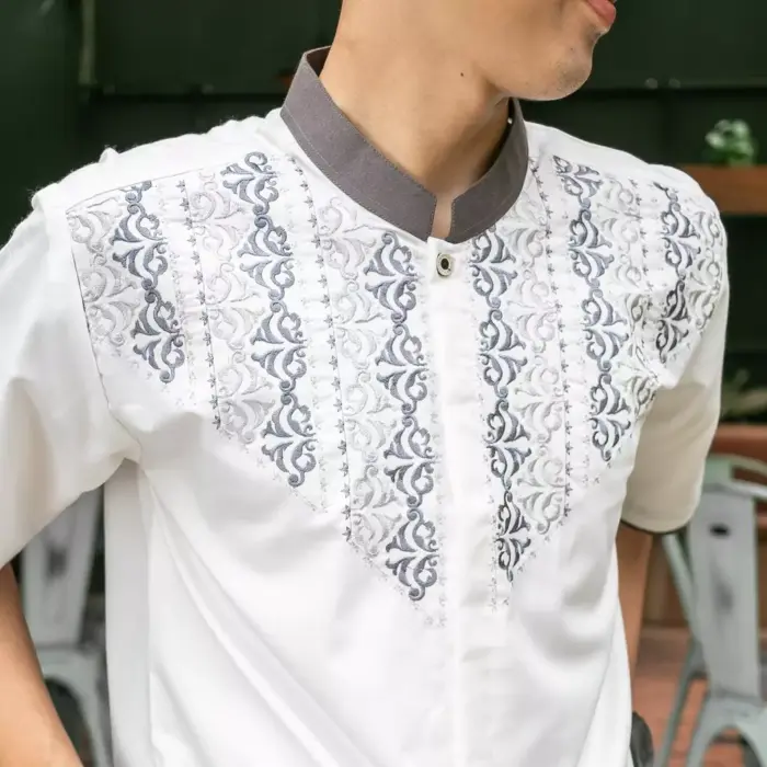 Baju Koko Lengan Pendek UO38 - Gambar 2