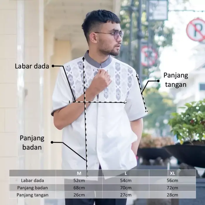 Baju Koko Lengan Pendek UO40 - Gambar 6