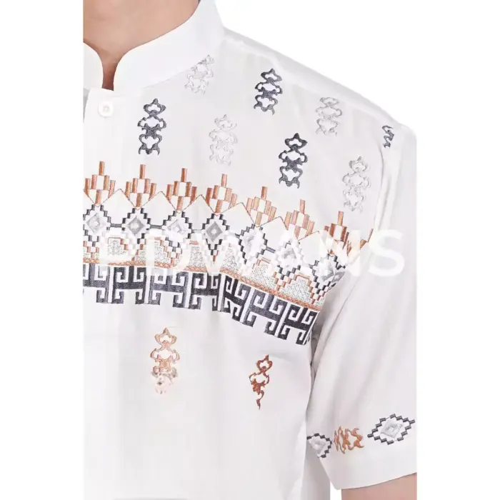 Baju Koko Lengan Pendek UO42 - Gambar 4