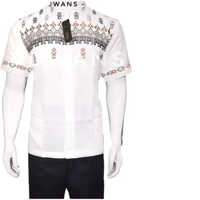 Baju Koko Lengan Pendek UO42 - Gambar 3