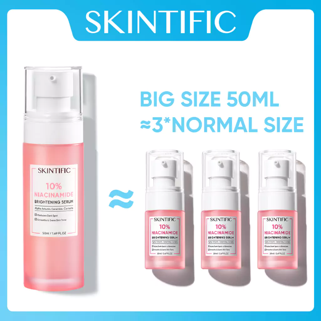 Skintific 10% Niacinamide Brightening Serum 50ml Skintific 10% Niacinamide Brightening Serum 50ml - Gambar 1