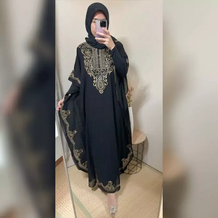 Agatha Kaftan Plus Inner - Gambar 2