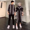 Set Couple Dress Kemeja Lengan Panjang (Size M)