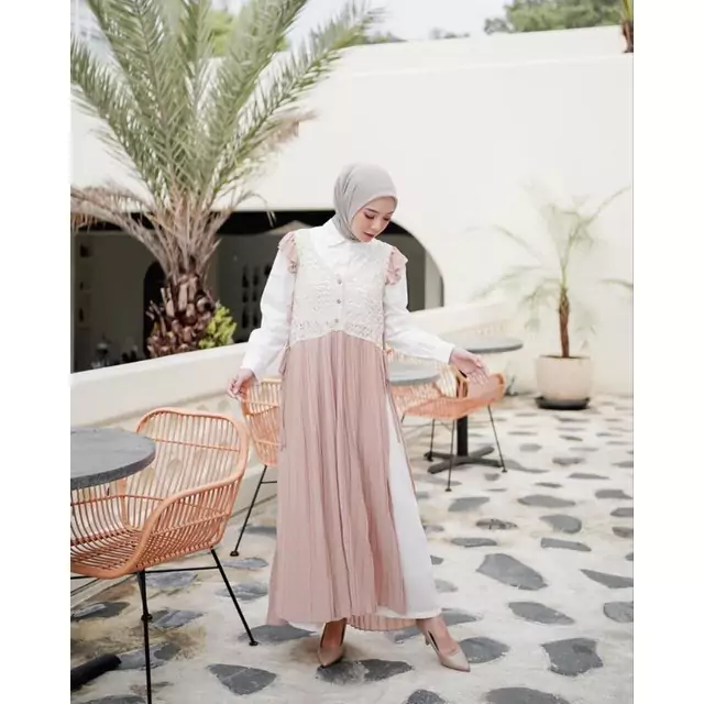 Elsa Outer Brown Elsa Outer (Hanya Outer) - Gambar 3