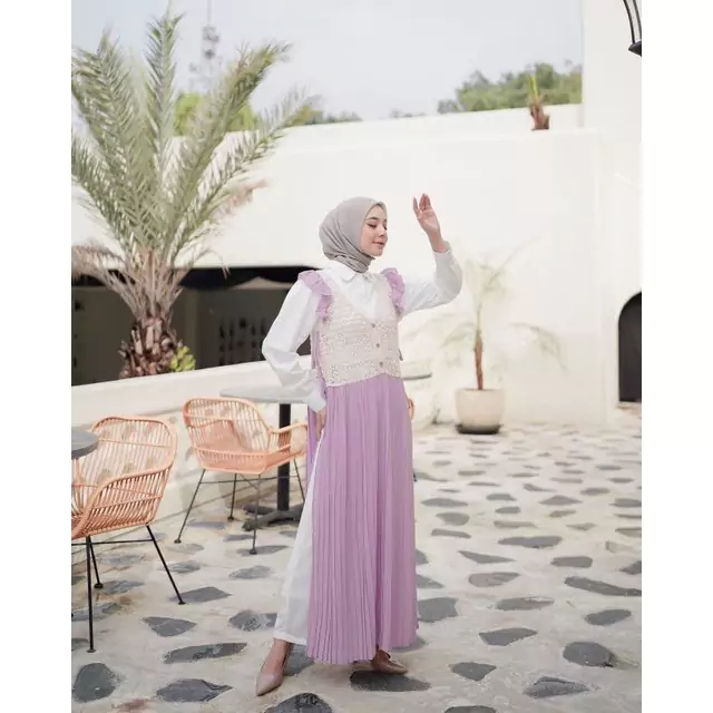 Elsa Outer Purple Elsa Outer (Hanya Outer) - Gambar 2