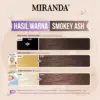 Miranda Hair Color MC20 Smokey Ash 30 ml - Gambar 3