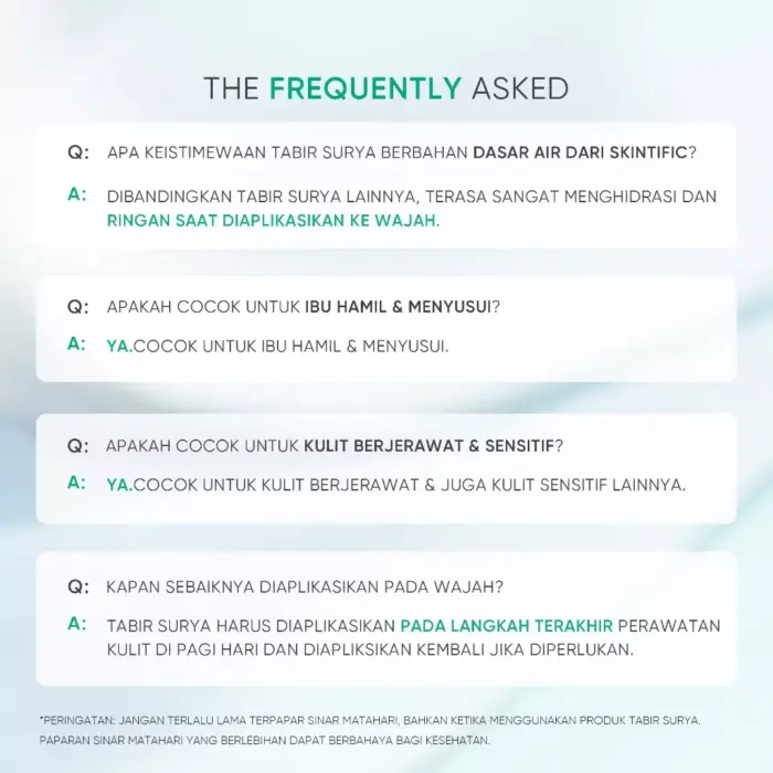 Skintific Aqua Light Daily Sunscreen SPF 35 PA+++ - Gambar 3
