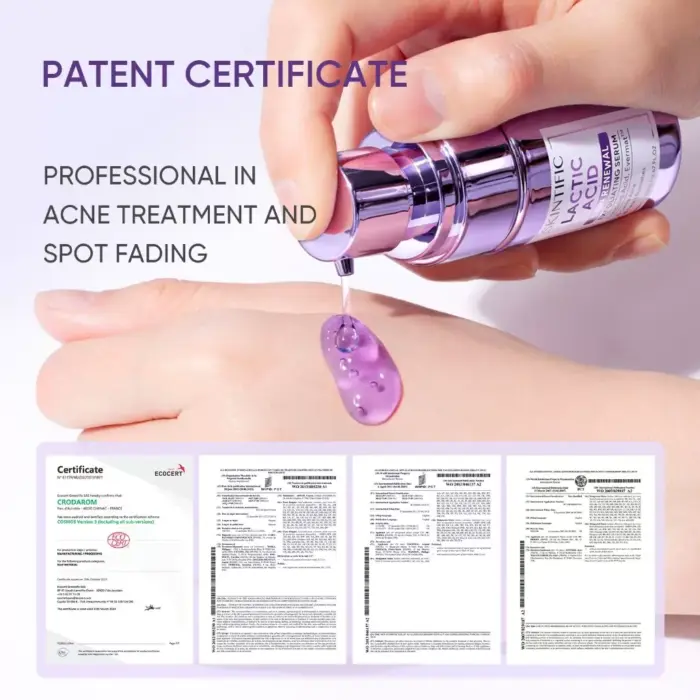 Skintific Lactic Acid Skin Renewal Exfoliating Serum - Gambar 4