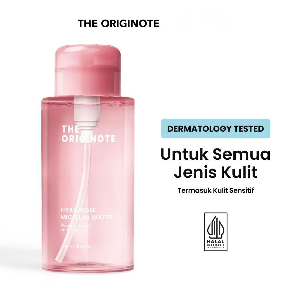 The Originote Hyalurose Micellar Wate4 The Originote Hyalurose Micellar Water 300 ml - Gambar 1