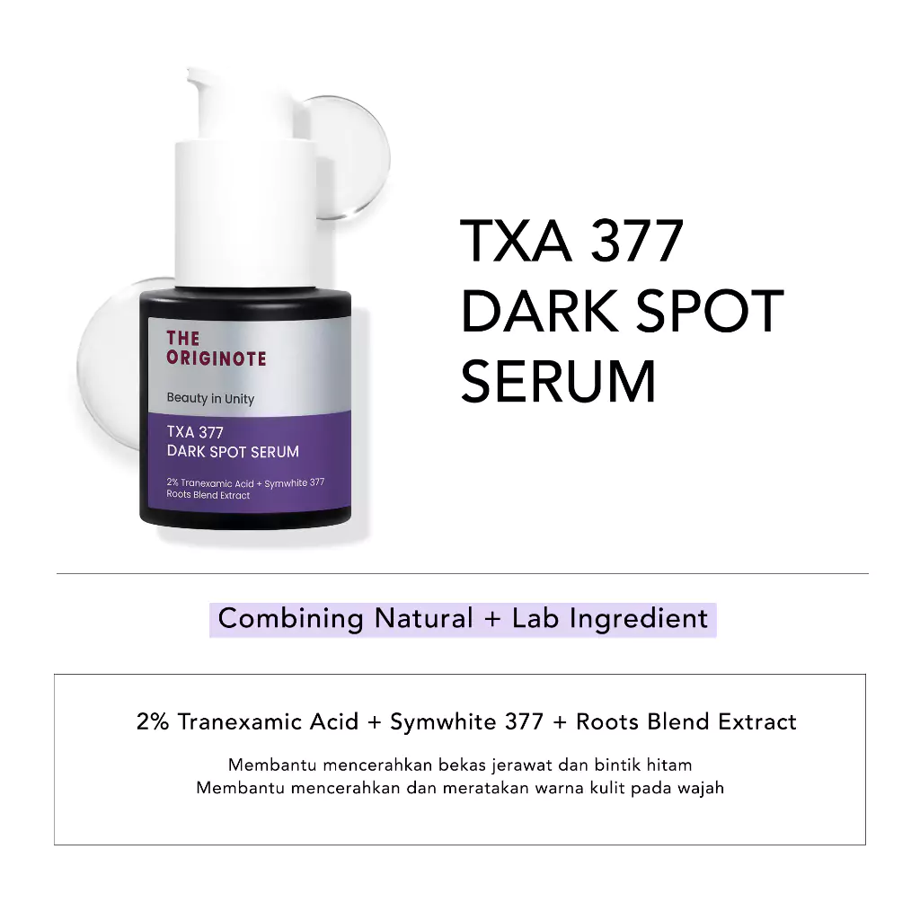 The Originote TXA 377 Dark Spot Serum The Originote TXA 377 Dark Spot Serum - Gambar 1