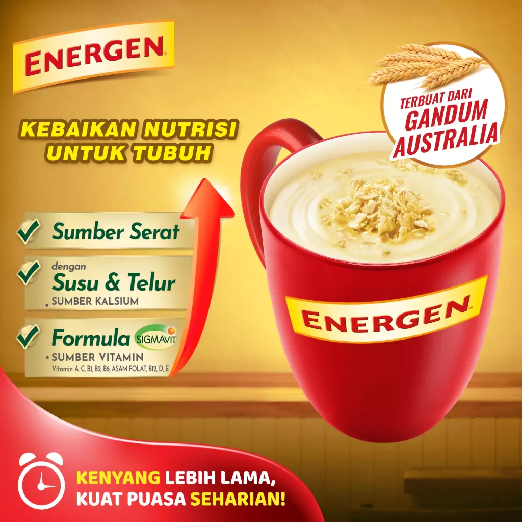 Energen Jahe2 Energen Kacang Hijau Isi 10 Sachet - Gambar 2
