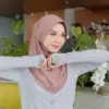 Hijab Sport Size Sedang (M) - Gambar 6