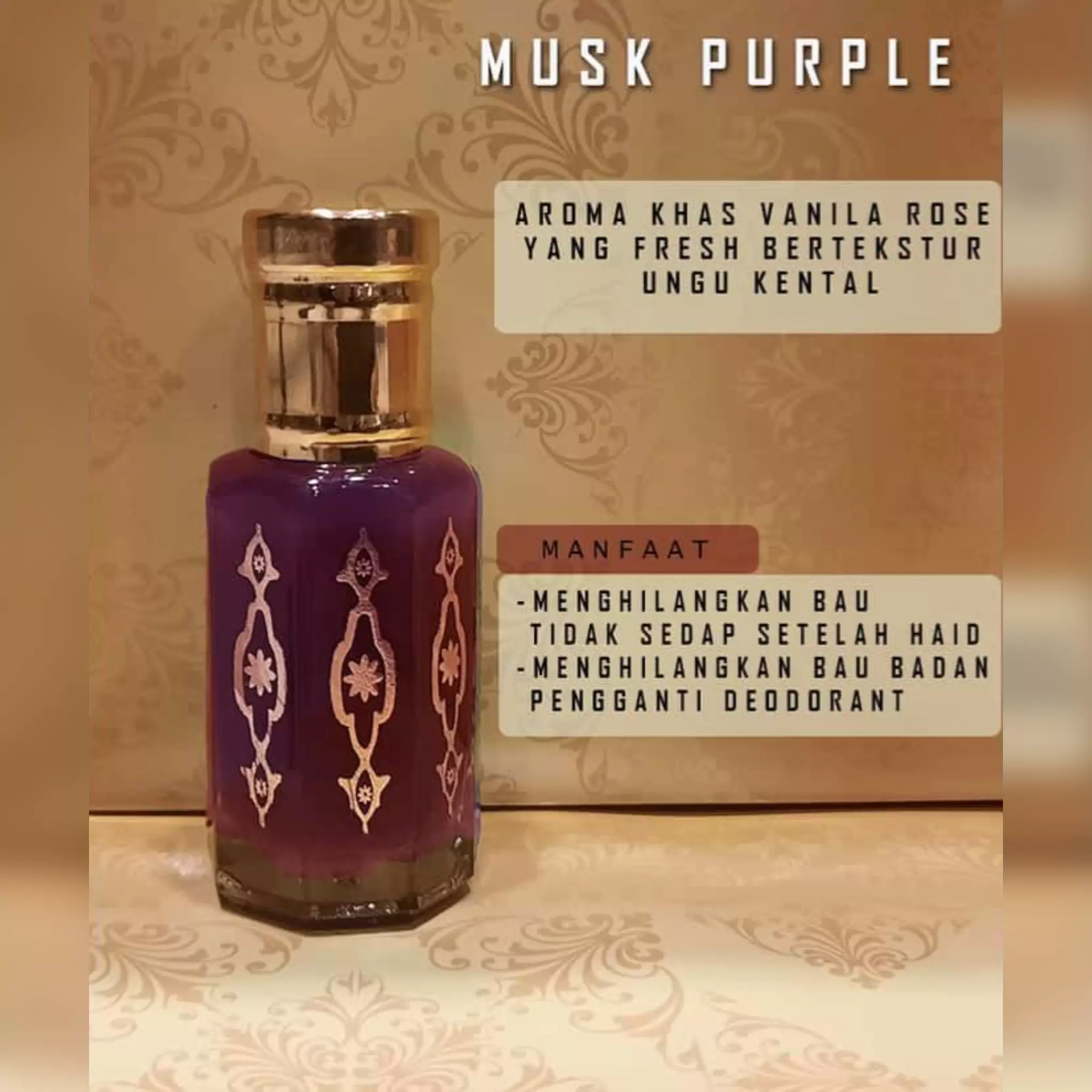 Musk Purple Musk Thaharah 6 ml - Gambar 5