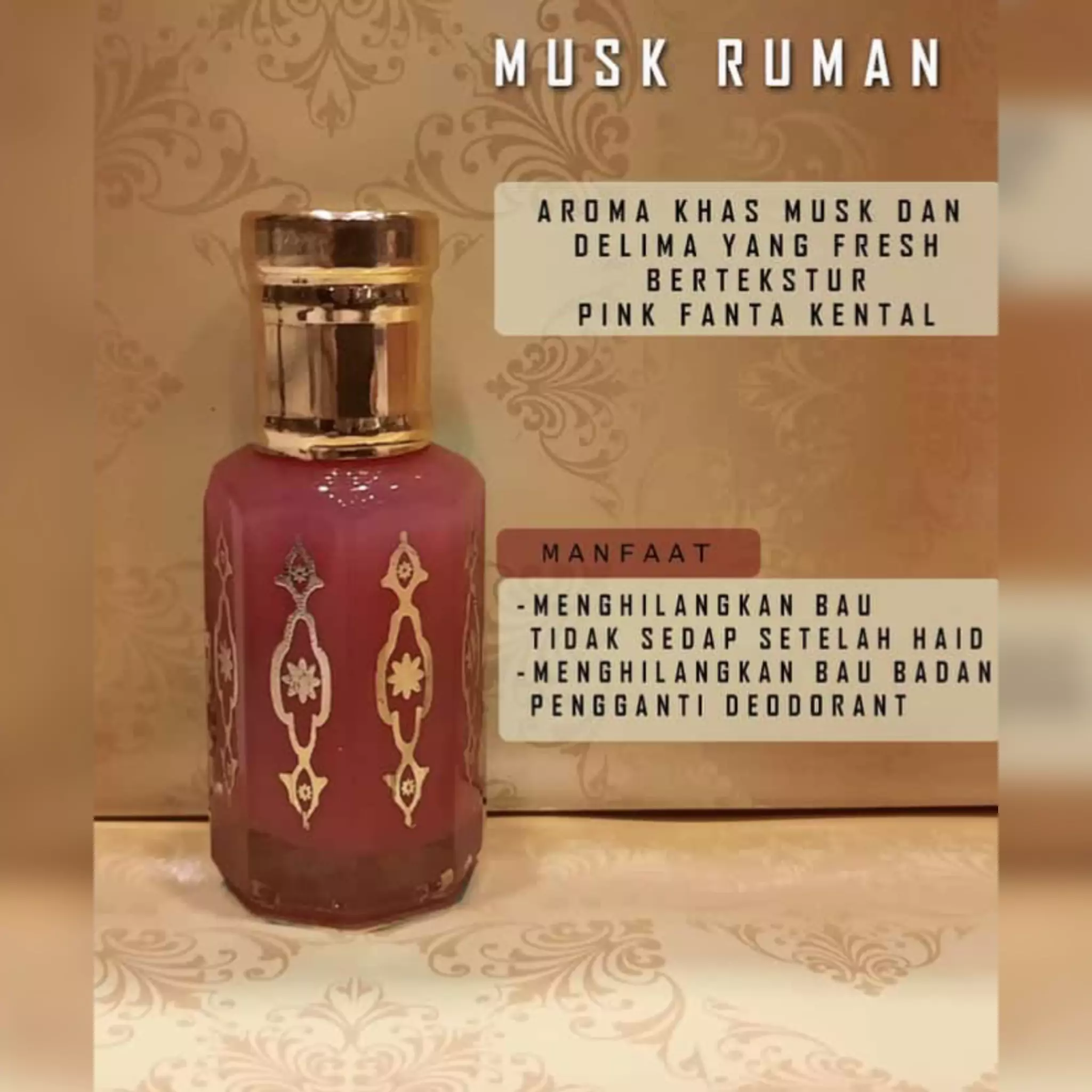 Musk Ruman Musk Thaharah 6 ml - Gambar 2