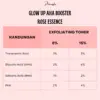 Pomeglow - Glow Up AHA Booster Exfoliating Toner - Gambar 7